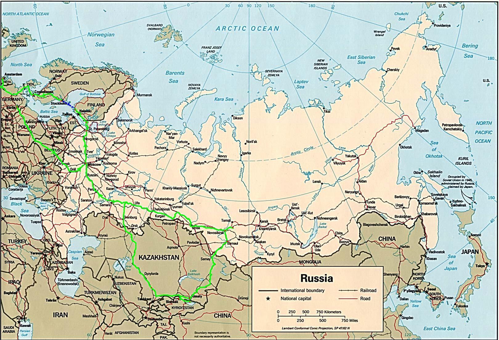 Автостопом по Европе. Лето 2004